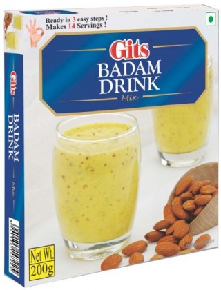 Gits Food Badam Drink Instant Mix.