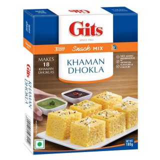 Gits Instant Mix Khaman Dhokla Mix, 180g