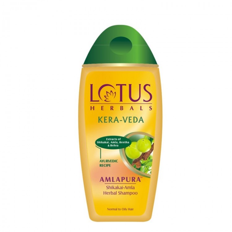 Lotus Herbals KERA-VEDA AMLAPURA Shikakai- Amla Herbal Shampoo, 200ml